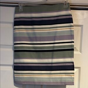 Striped Multi-Color Women's Skirt